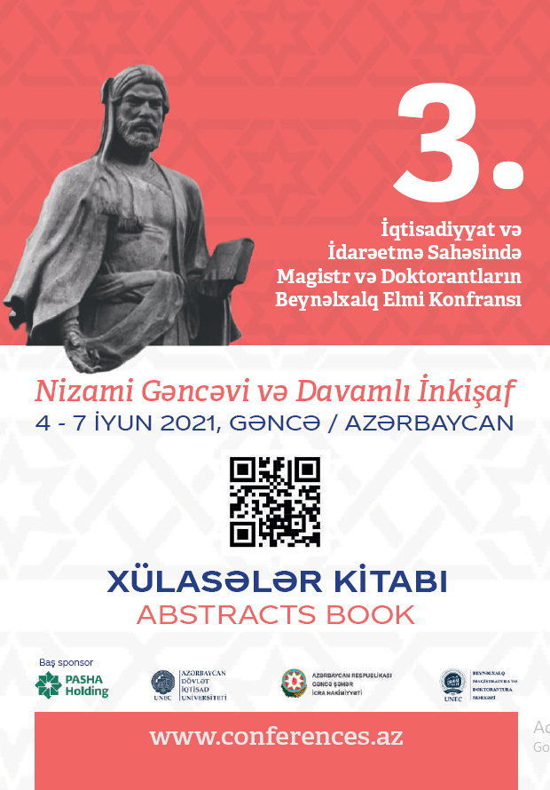 Cover of “Nizami Gəncəvi və davamlı inkişaf” xülasələr kitabı