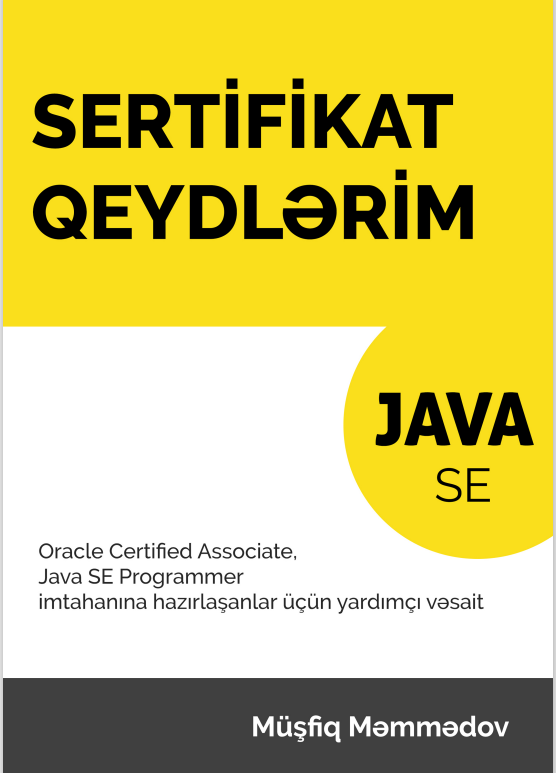 Cover of Sertifikat qeydlərim