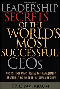 Cover of Leadership secrets of the World's most successful CEOs