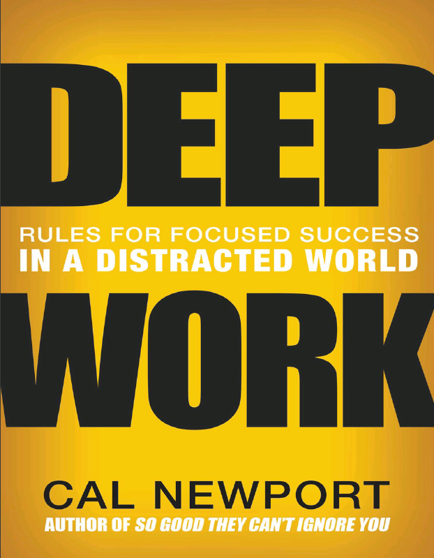 Cover of Deep work