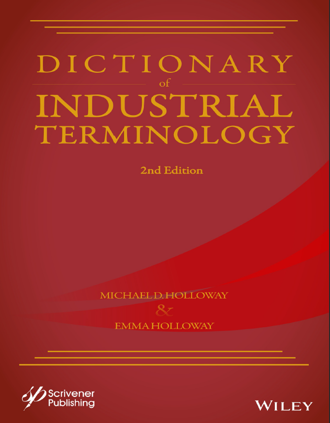 Cover of Dictionary of industrial terminology