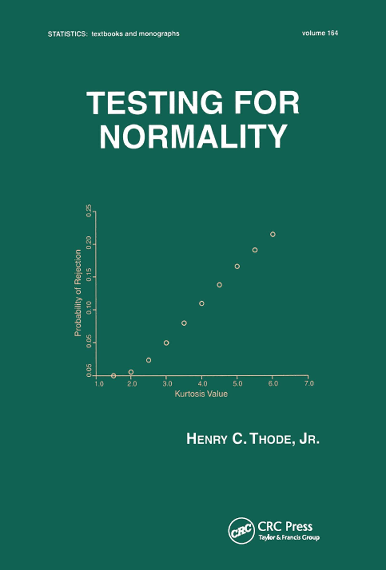 Cover of Testing for Normality