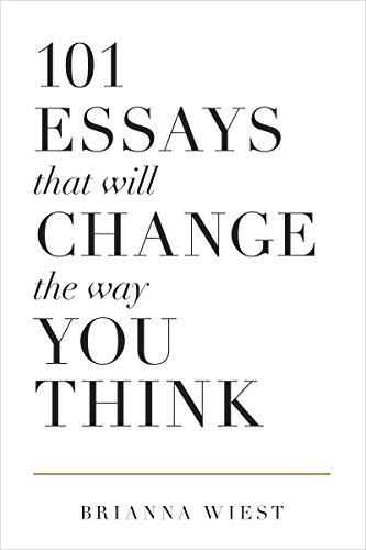 Cover of 101 Essays that will change the way you think