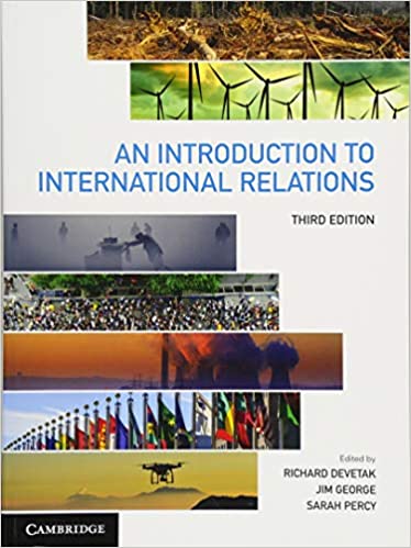 Cover of An introduction to international relations