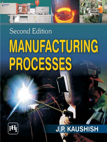 Cover of Manufacturing processes