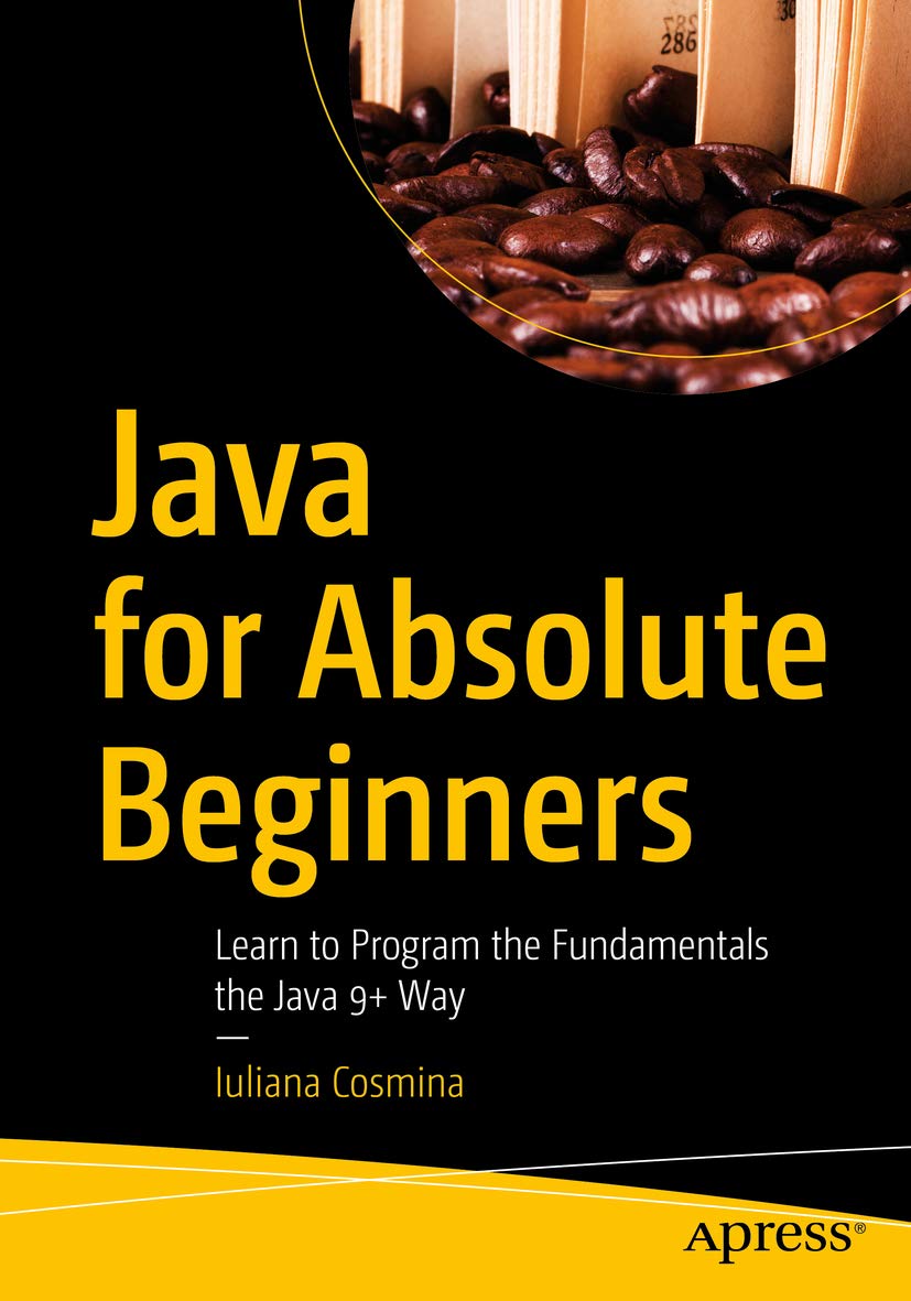 Cover of Java for absolute beginners