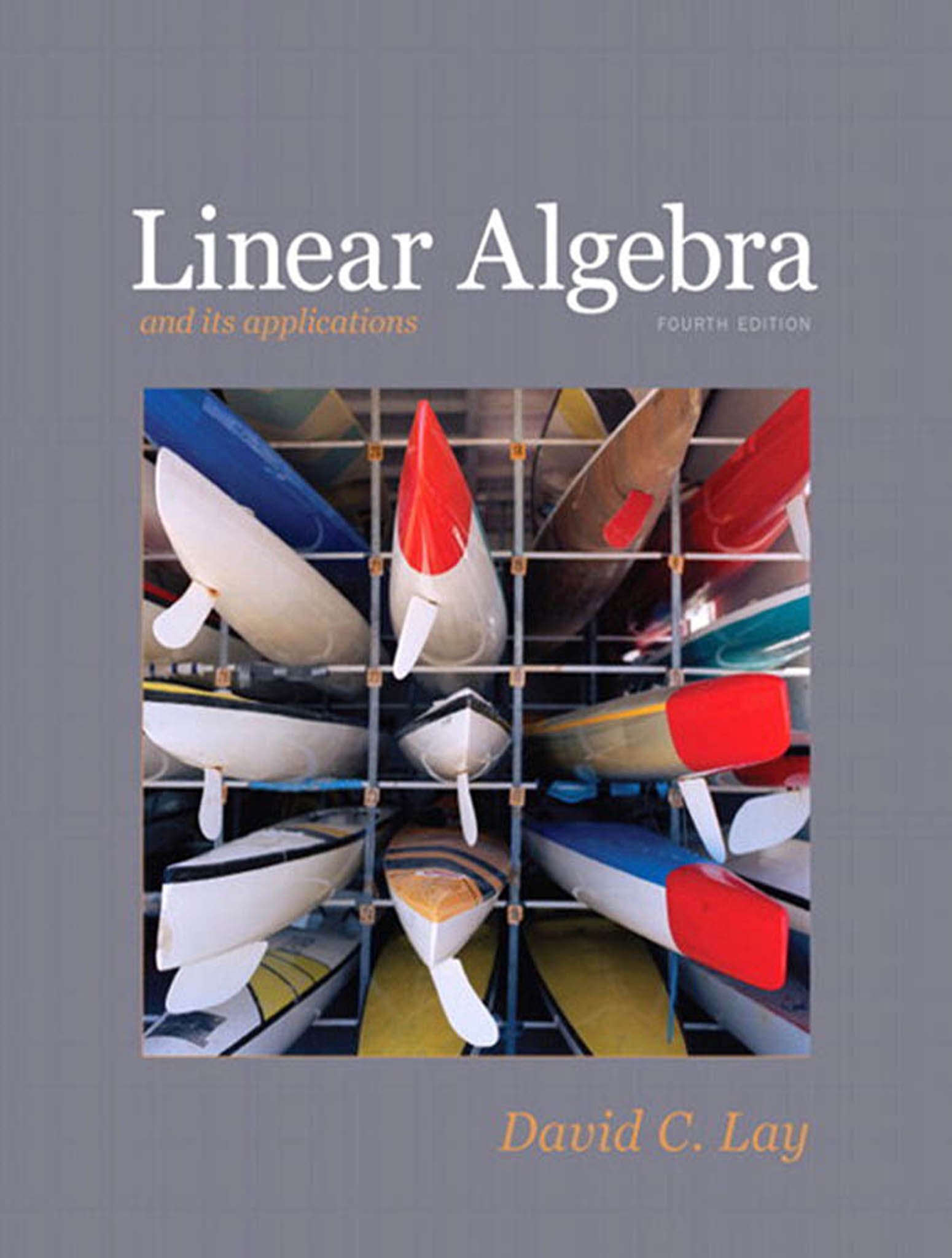 Cover of Linear algebra and its applications