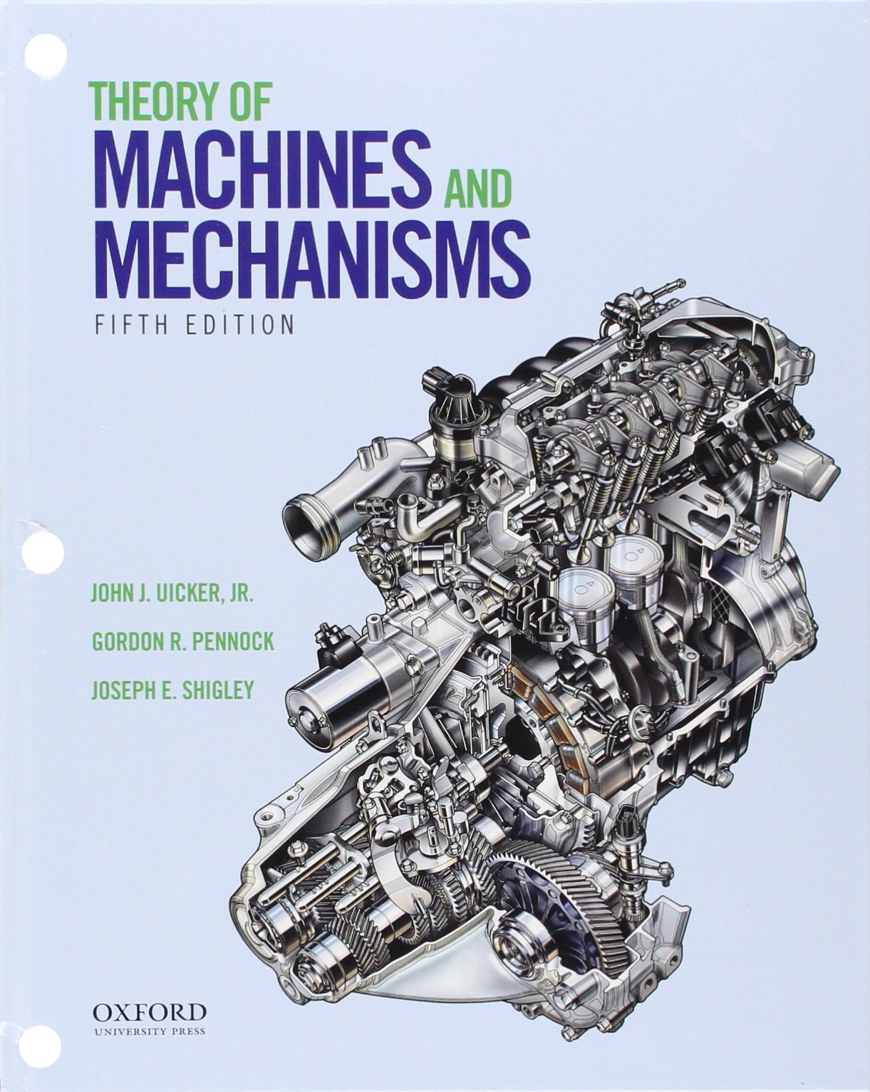 Cover of Theory of machines and mechanisms