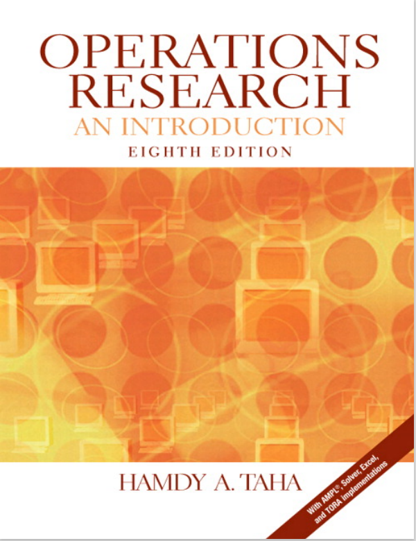 Cover of Operations research: An introduction