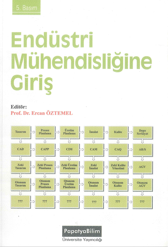 Cover of Endüstri mühendisliğine giriş