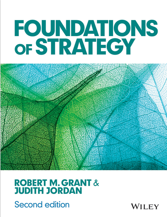 Cover of Foundations of strategy