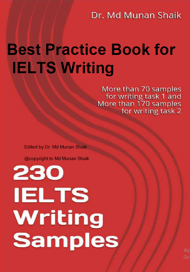 Cover of Best practice book for IELTS writing