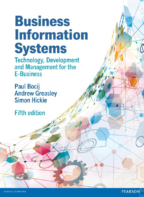 Cover of Business information systems