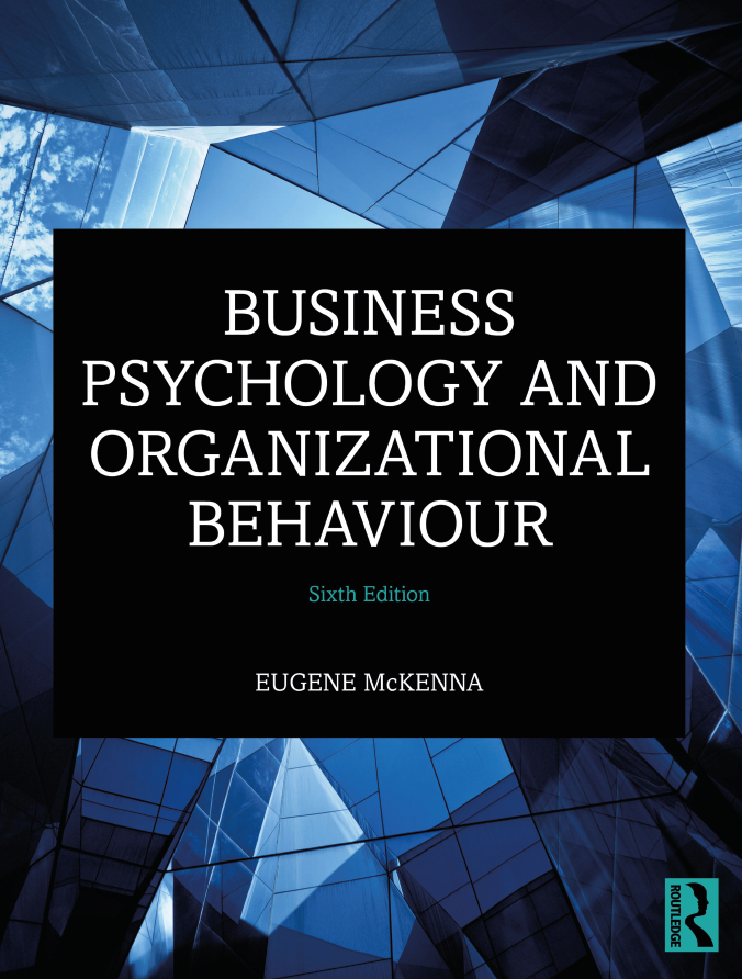 Cover of Business Psychology and Organizational Behaviour