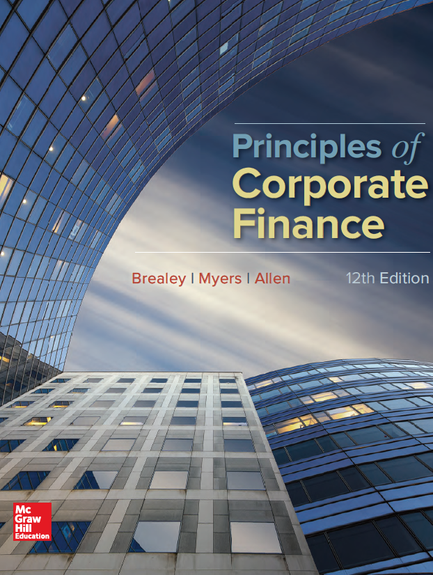 Cover of Principles of Corporate Finance