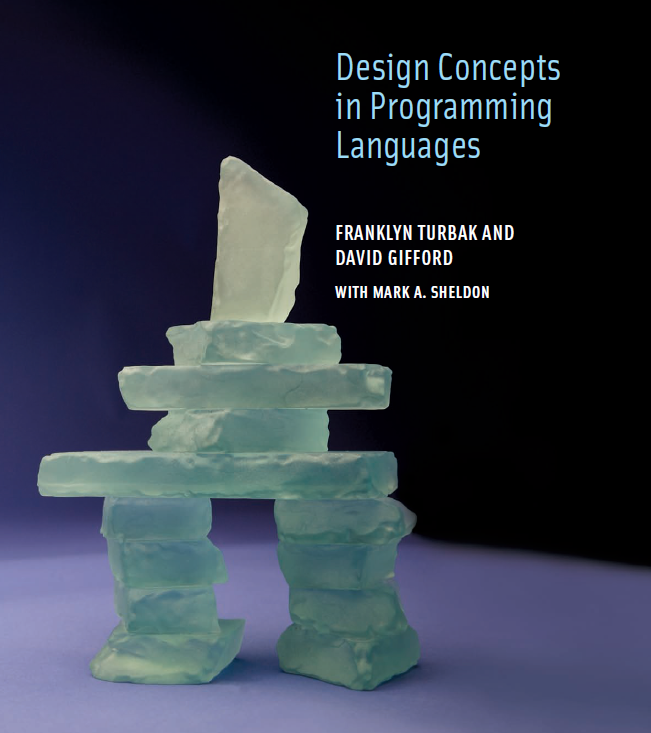 Cover of Design Concepts in Programming Languages