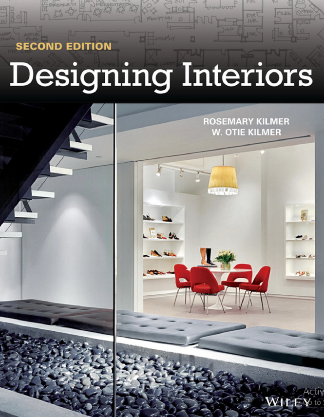 Cover of Designing interiors