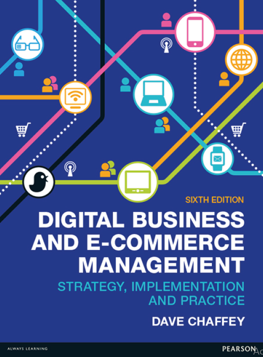 Cover of Digital business and e-commerce management