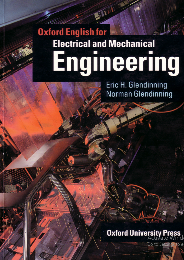 Cover of Oxford English for Electrial and Mechanical Engineering