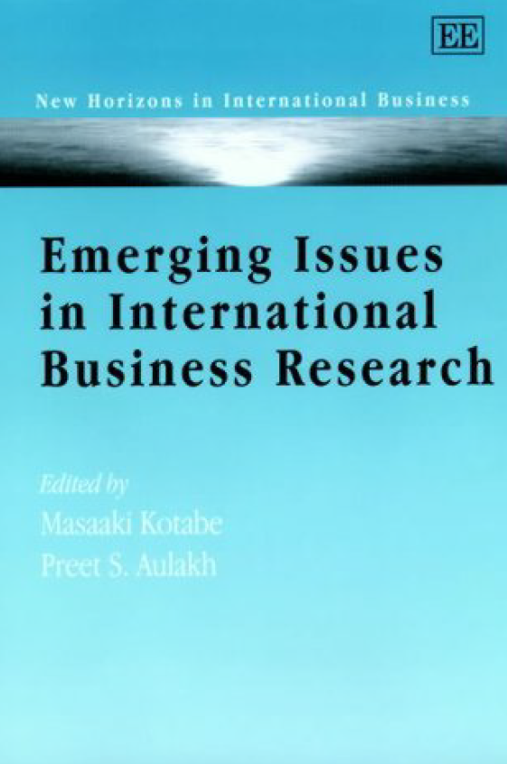 Cover of Emerging Issues in International Business Research (New Horizons in International Business.)