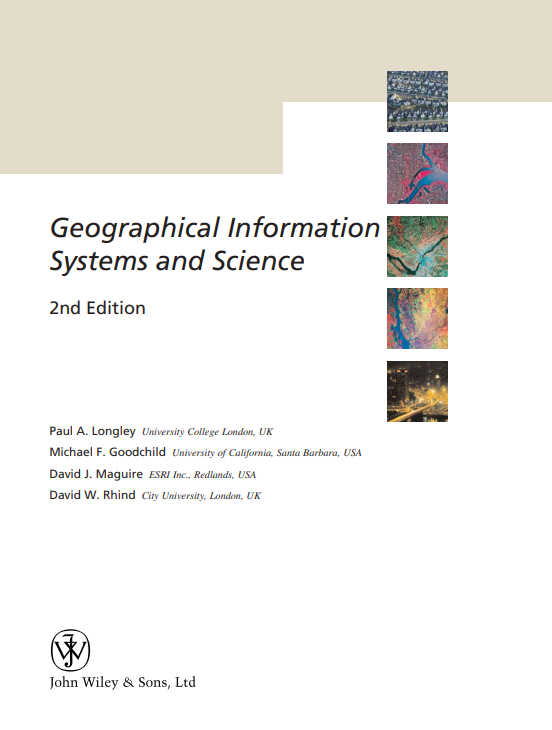 Cover of Geographical Information Systems and Science