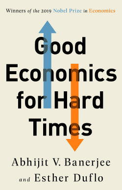 Cover of Good economics for hard times