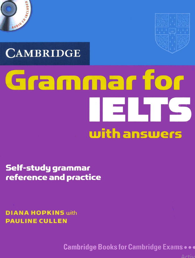 Cover of Grammar for IELTS with answer