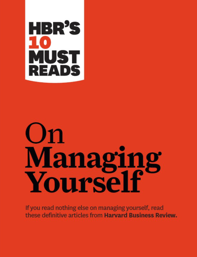 Cover of HBR's 10 Must Reads on Managing Yourself