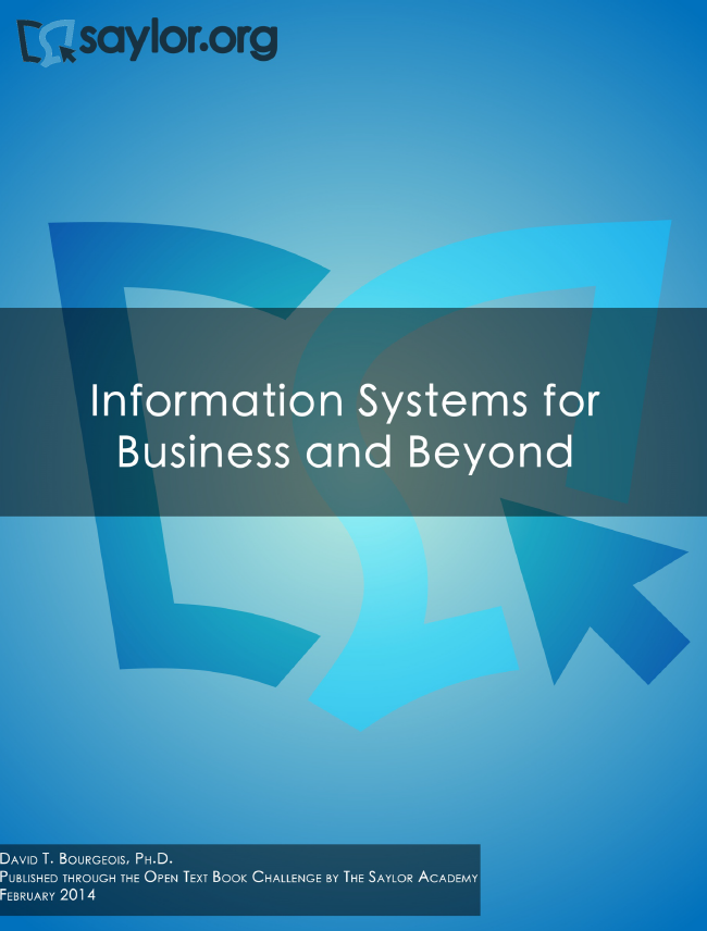 Cover of Information Systems for Business and Beyond