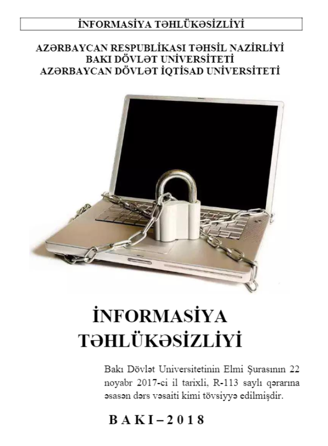 Cover of İnformasiya təhlükəsizliyi