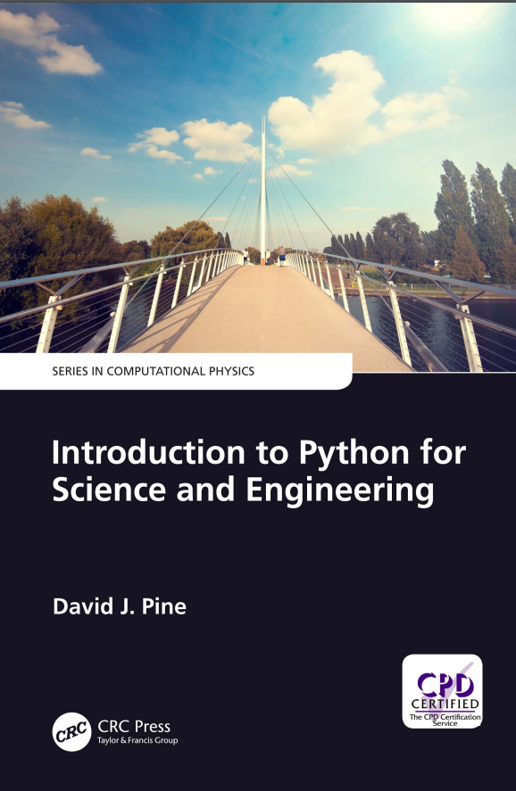 Cover of Introduction to Python for Science and Engineering