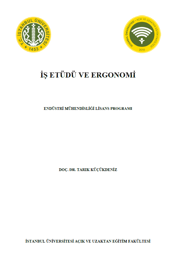 Cover of İş etüdü ve ergonomi 