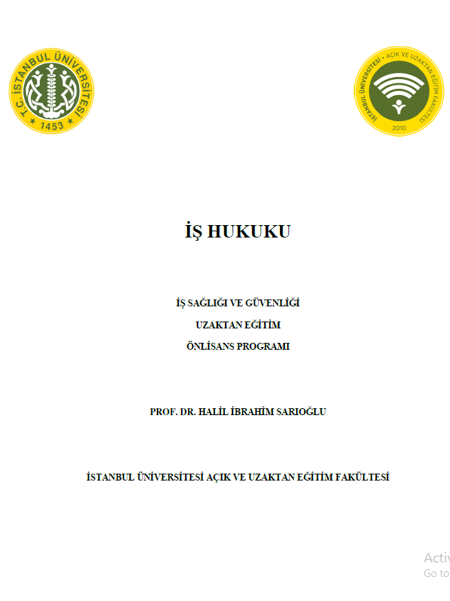 Cover of İş Hukuku