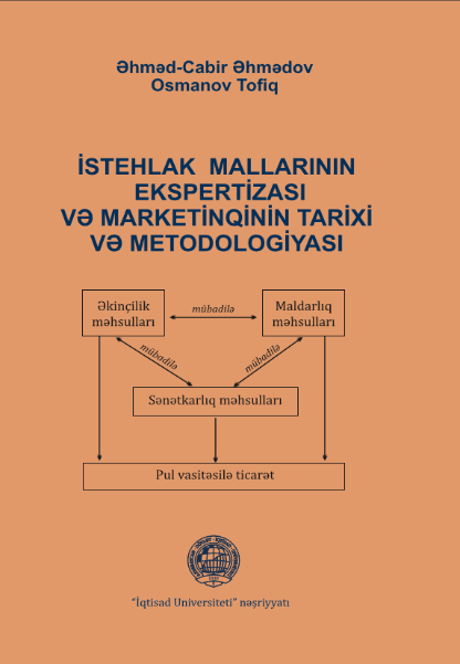 Cover of İstehlak mallarının ekspertizası və marketinqinin tarixi və metodologiyası