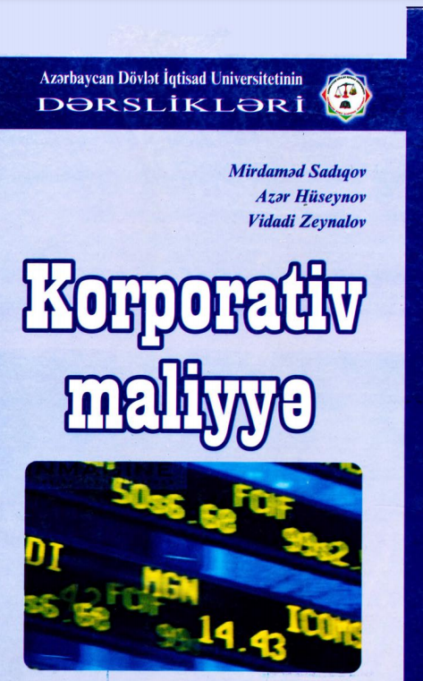 Cover of Korporativ maliyyə