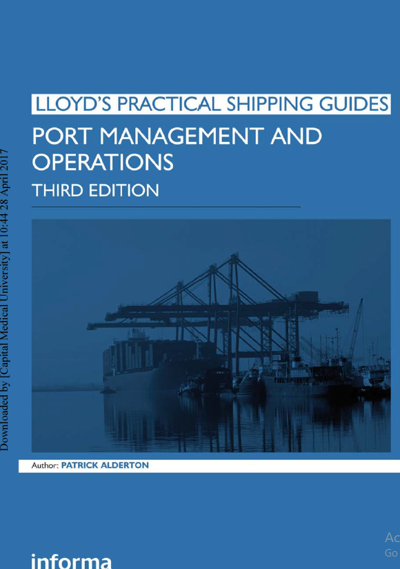 Cover of Port management and operations