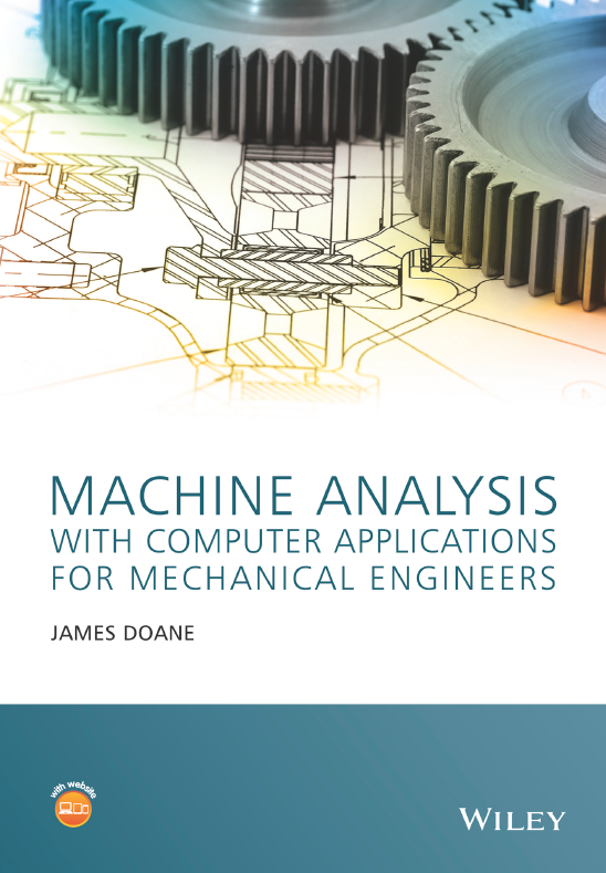 Cover of Machine analysis with computer applications for mechanical engineers