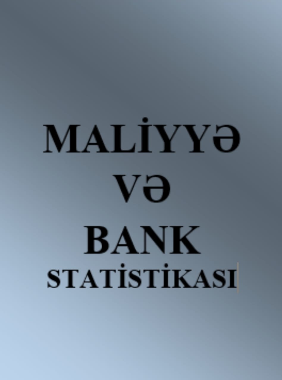 Cover of Maliyyə və bank statistikası