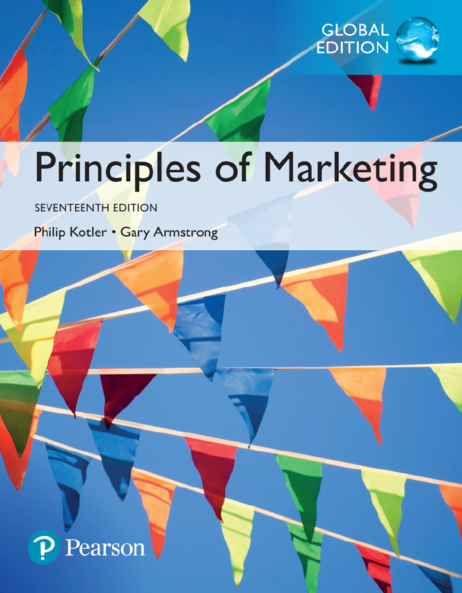 Cover of Principles of marketing