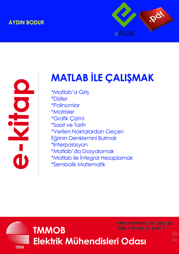 Cover of MATLAB ile çalışmak