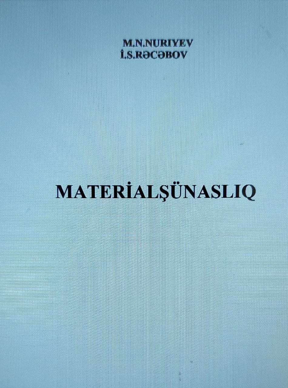 Cover of Materialşünaslıq