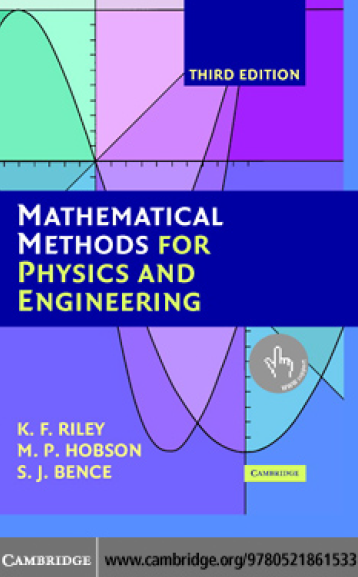 Cover of Mathematical methods for physics and engineering