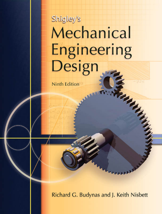 Cover of Shigley's mechanical engineering design