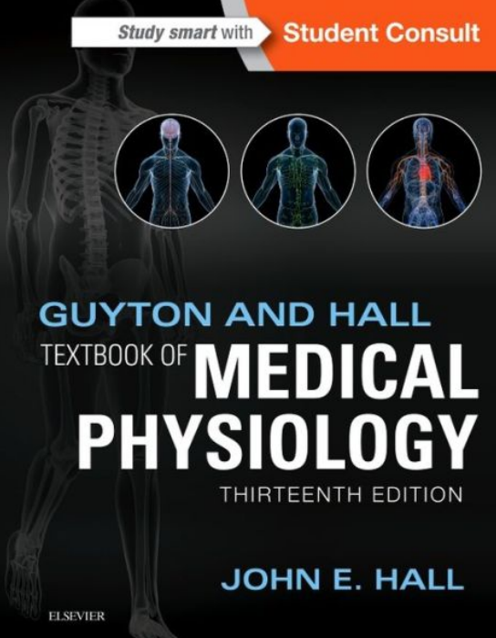 Cover of Guyton and Hall Textbook of Medical Physiology