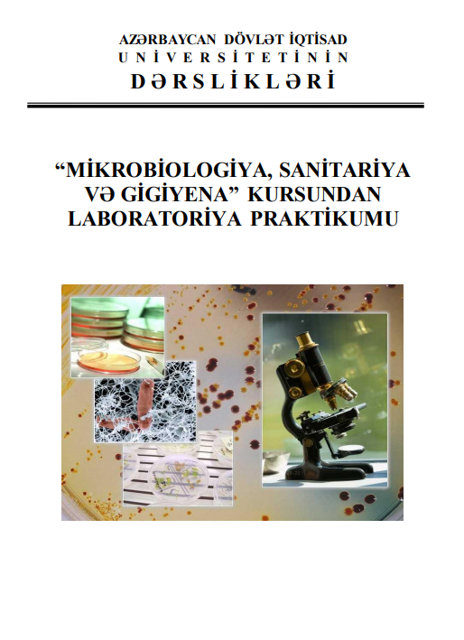 Cover of Mikrobiologiya, sanitariya və gigiyena kursundan laboratoriya praktikumu