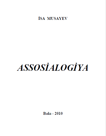 Cover of Assosialogiya