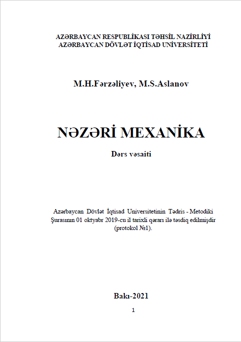 Cover of Nəzəri Mexanika