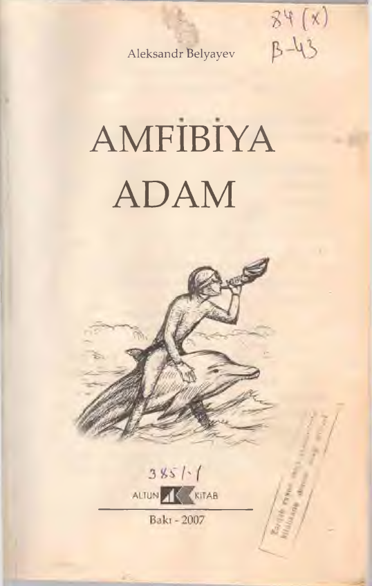 Cover of Amfibiya adam