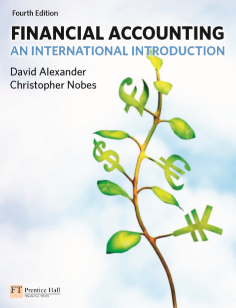 Cover of Financial Accounting an International Introduction