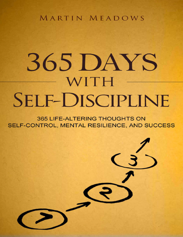 Cover of 365 days with self-discipline